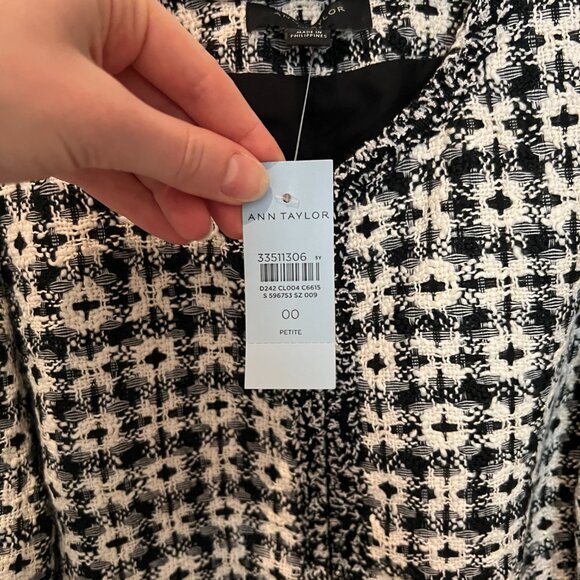 Ann Taylor tweed work jacket - Picture 4 of 4